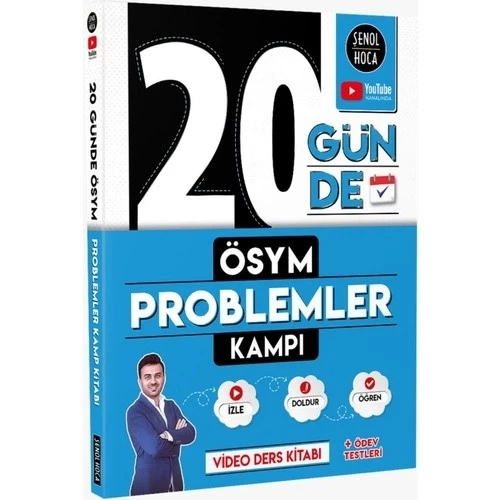 20 GÜNDE ÖSYM PREBLEMLER KAMPI  ŞENOL HOCA