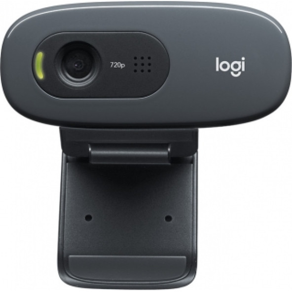 LOGITECH C270 HD 720p Mikrofonlu Web Kamerası - Siyah