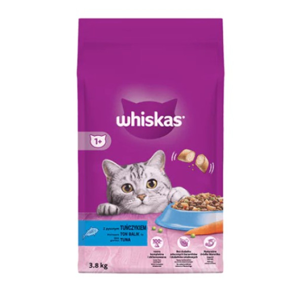 Whiskas Ton Balıklı Yetişkin Kedi Maması 3.8 Kg