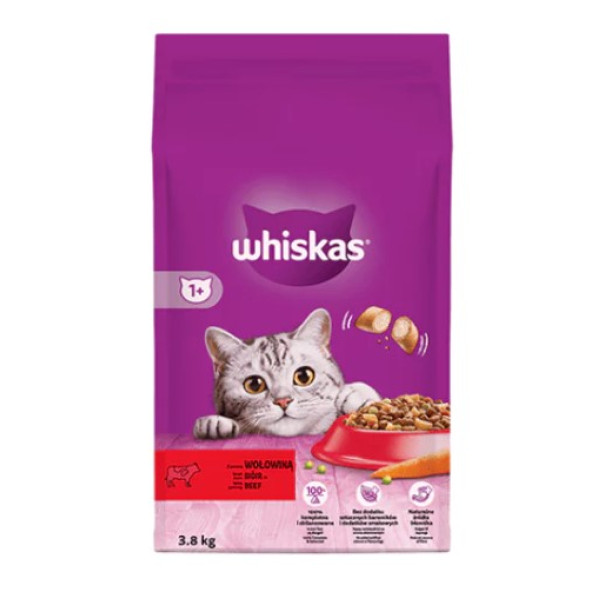 Whiskas Biftekli Yetişkin Kedi Maması 3.8 Kg