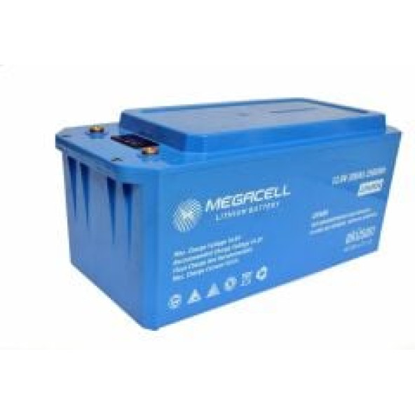 Megacell 12.8V 220Ah LiFePO4 Lityum Demir Fosfat Akü(ABS Kasa) - 3