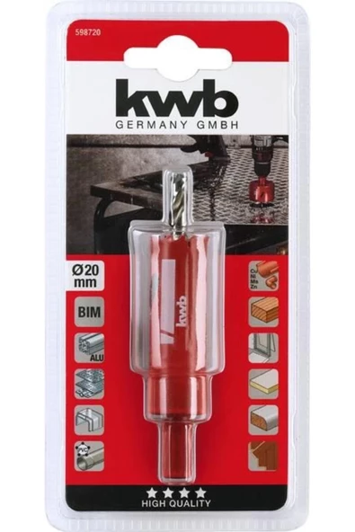 KWB Bi-Metal Panç 20 mm 6 Köşeli Soket 4959872