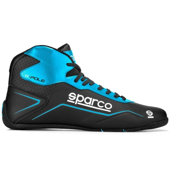 SPARCO K-POLE KARTİNG AYAKKABISI SİYAH MAVİ 44  NUMARA