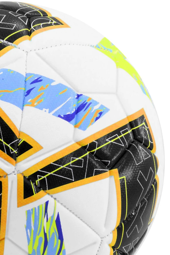 Telvesse Orijinal Futbol Topu Lightning Sert Zemin Halı Saha Futbol Topu Hibrit No:5 - 5