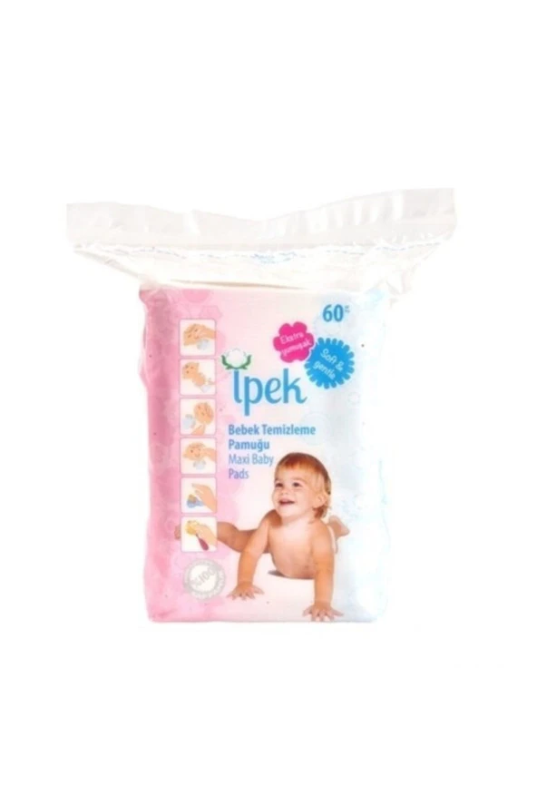 Bebek Temizlik Pamuğu 60 lı