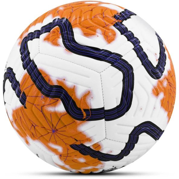 Orijinal Futbol Topu COLOR Pompalı Set Sert Zemin Halı Saha Futbol Topu Hibrit No:5 - 6