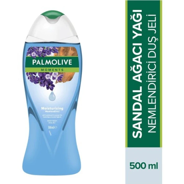 Palmolive Moments Sandal Ağacı ve Lavanta Yağları ile Nemlendirici Banyo ve Duş Jeli 500 ml