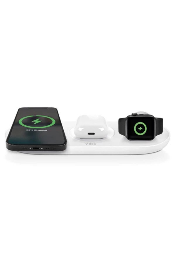 Ttec Smartcharger Air+ Iphone+applewatch+ Kablosuz Hızlı Şarj Pd20w Seyahat Şarj Aleti 2ks21