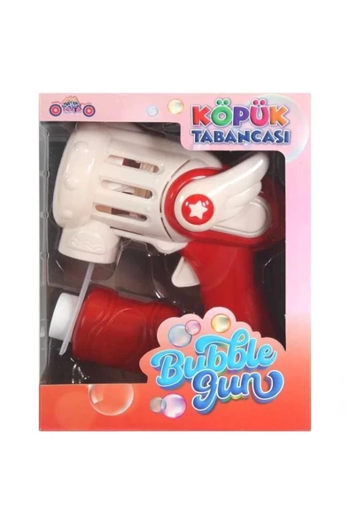 Aya Toys Pilli Köpük Tabancası 40203,Rengarenk Baloncuk Çıkaran Oyuncak Köpük Tabanca - 2
