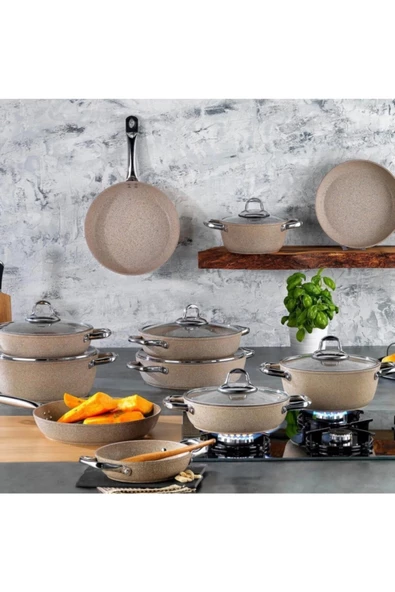 Schafer Galaxy Tech Yanmaz Yapışmaz Derin Tencere 20 cm - Resim 4