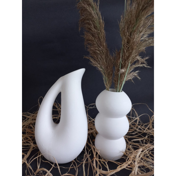 SÜRAHİ VAZO BEYAZ - 2