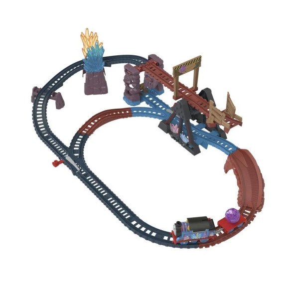 Fisher Price Thomas ve Arkadaşları -Kristal Mağaraları Macera Seti, 3 yaş ve üzeri, HMC28
