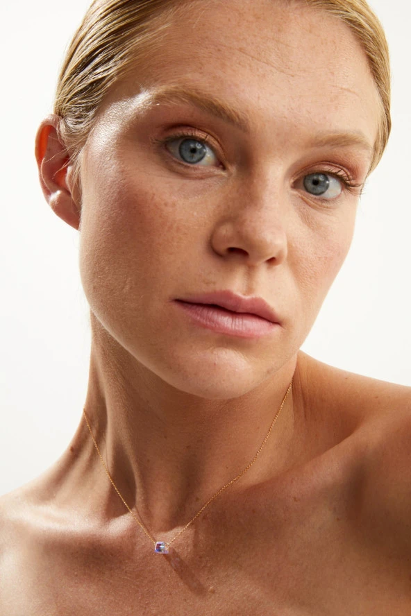 Parlak Kadın Kolye Pdmz06 - 2