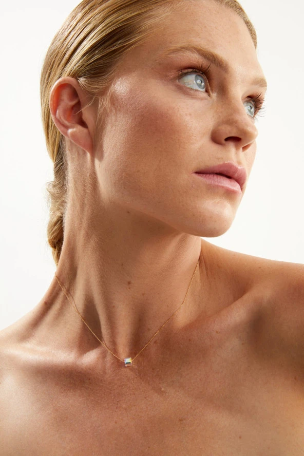 Parlak Kadın Kolye Pdmz06 - 4