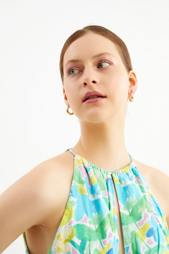 Limited Edition Halka Small Rose Gold Küpe Pdmy28 - 4