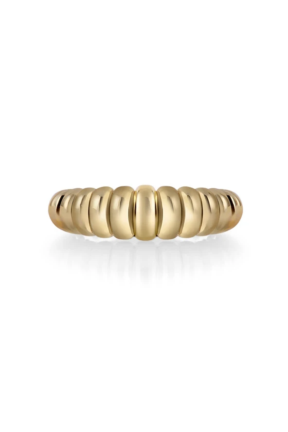 Aimer Serisi Altın Kaplama Ayarlanabilir Yüzük Pdmz03 - 3