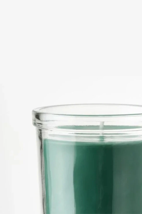 Home Cam kokulu mum (açık yeşil, 40 saat, çimen,Özel Gün, Hediye için uygun) PDMS348 - 3