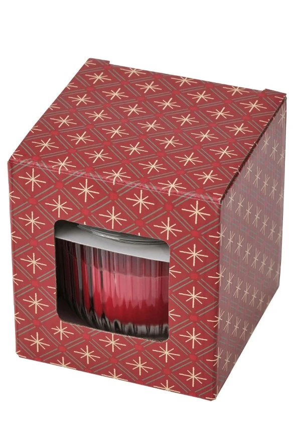 Home Cam Kapaklı kokulu mum,( 20 saat, tarçın ve Şeker, 9 cm Özel Gün,Hediye) PDMS343 - 2