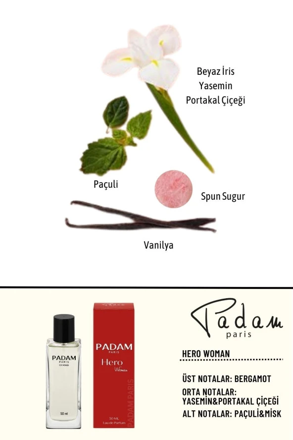 Hero Woman Edp 50 ml Kadın Parfüm PDMPRFB01 - 3