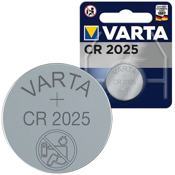 Varta Cr2025 Lityum Pil Tekli Paket - 9