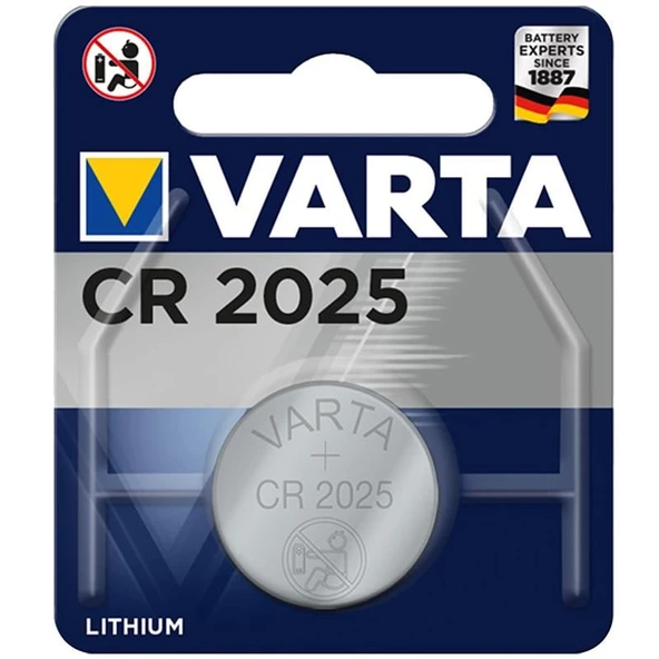 Varta Cr2025 Lityum Pil Tekli Paket - 7