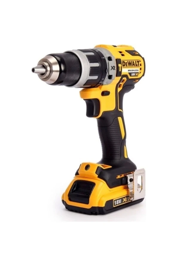 Dewalt Dcd796d2 18volt/2.0ah Li-ıon Çift Akülü Kömürsüz Profesyonel Darbeli Matkap