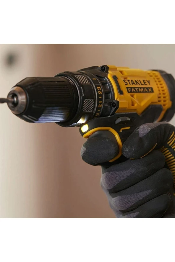 Stanley Darbesiz Çift Akülü Matkap 18v 2 ah Li-ion Scd700d2k - 5