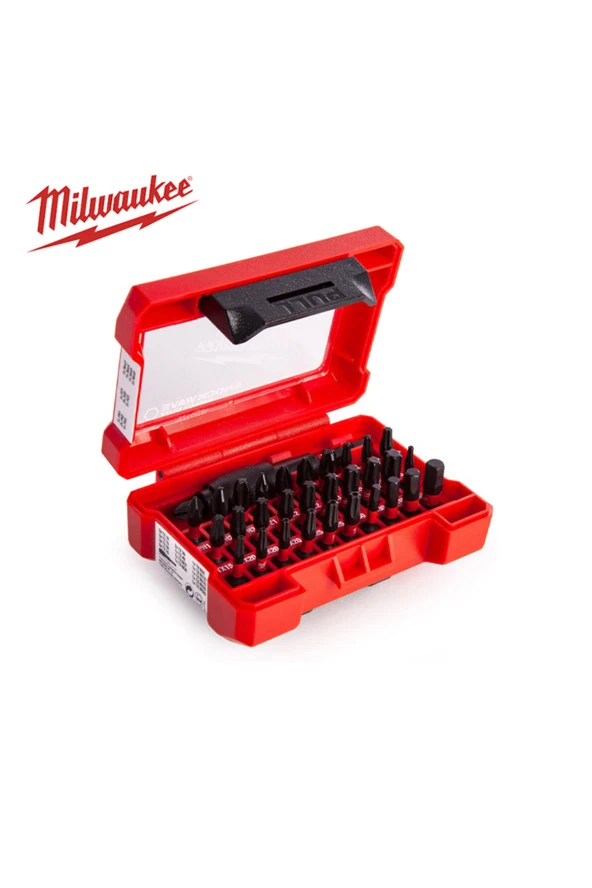 Milwaukee Shockwave Compact Vidalama Matkap Ucu Seti 32 Parça