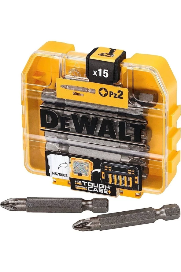 Dewalt Dt7912 Pz2 50 mm 15'li Pozidriv Tornavida Ucu