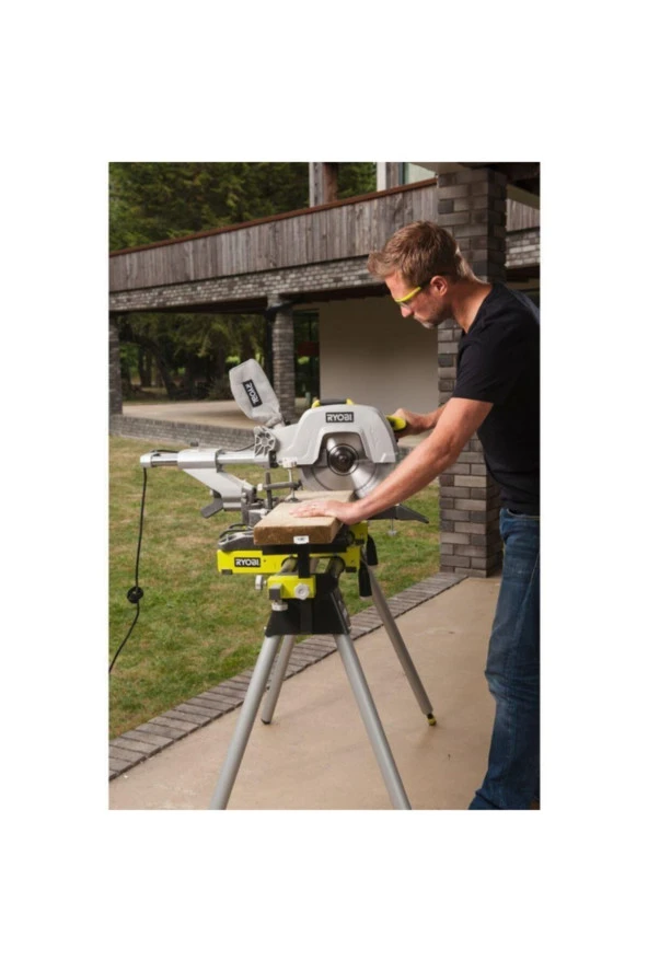 Ryobi EMS305RG 2200 W Gönye Testere 305 mm Kızaklı Lazerli - Resim 2