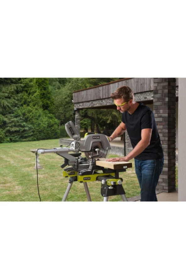 Ryobi EMS305RG 2200 W Gönye Testere 305 mm Kızaklı Lazerli - Resim 3