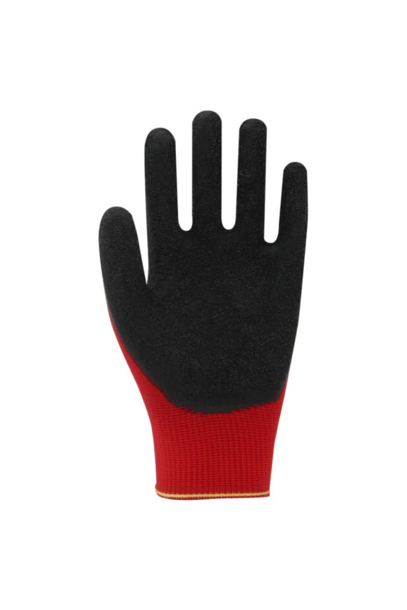 Beybi Pl9 Tırtıklı Nitril Örme iş Eldiveni No:10 - 288 Çift - Resim 3