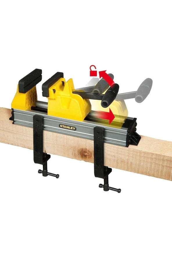 Stanley 0-83-179 Hızlı Kelepçeli Tezgah Mengenesi 80 mm - 3