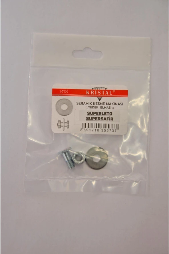 35573 KRİSTAL SERAMİK KESME ELMASI SÜPERLETO&RULMANLI SAFİR