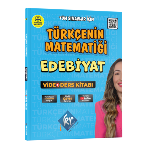 Gamze Hoca Türkçenin Matematiği Tüm Sınavlar İçin Edebiyat Video Ders Kitabı