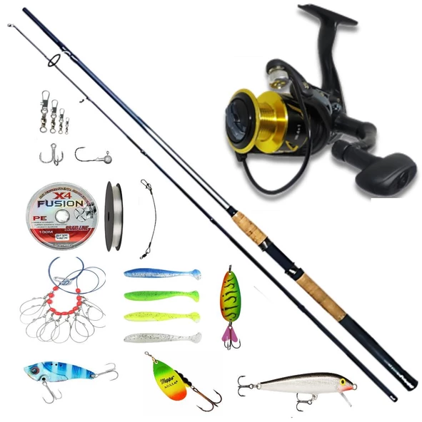 HİTPRO SPINNING WOLF 3000 SPİN SETİ