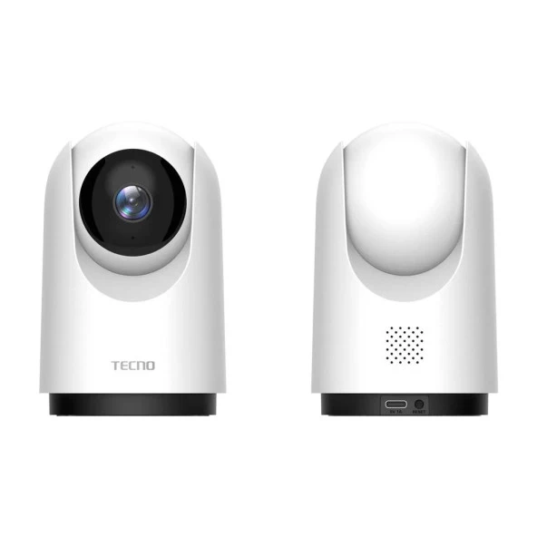 Tecno TH300 3MP 2K Ultra HD 360° Kablosuz Wifi Kamerası - 3