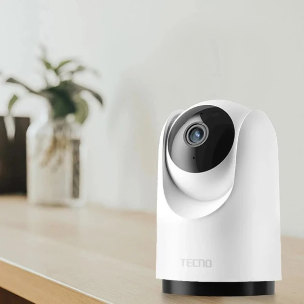 Tecno TH300 3MP 2K Ultra HD 360° Kablosuz Wifi Kamerası - 5