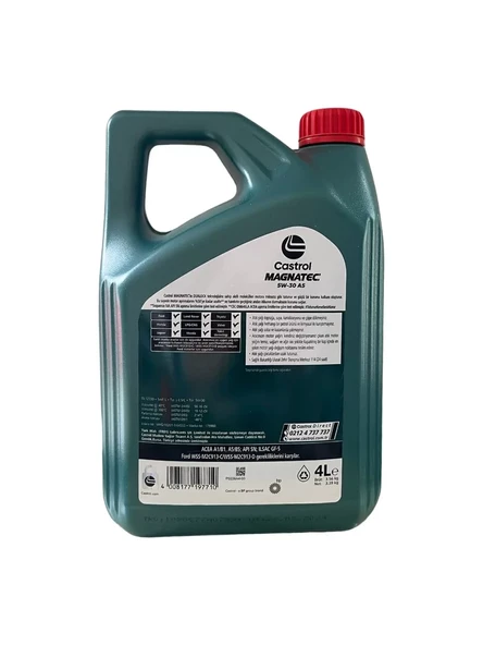 Castrol Stop Start Magnatec 5W30 4Lt Motor Yağı - 2