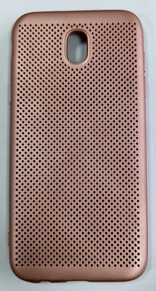 Samsung Galaxy j5 Pro (J530) Uyumlu Yumuşak File Kılıf Gold ürün görseli 1