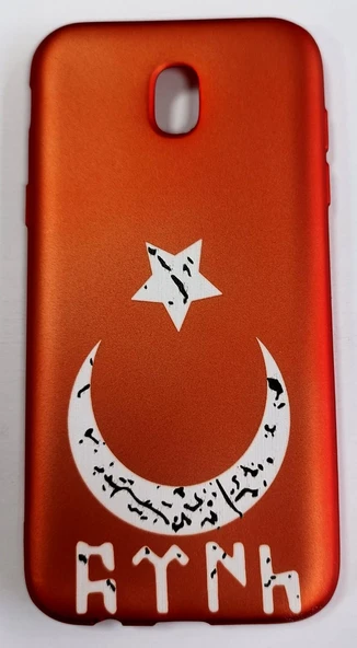 Samsung Galaxy j5 Pro (J530) Uyumlu Yumuşak Kılıf Türk Bayrağı ürün görseli 1