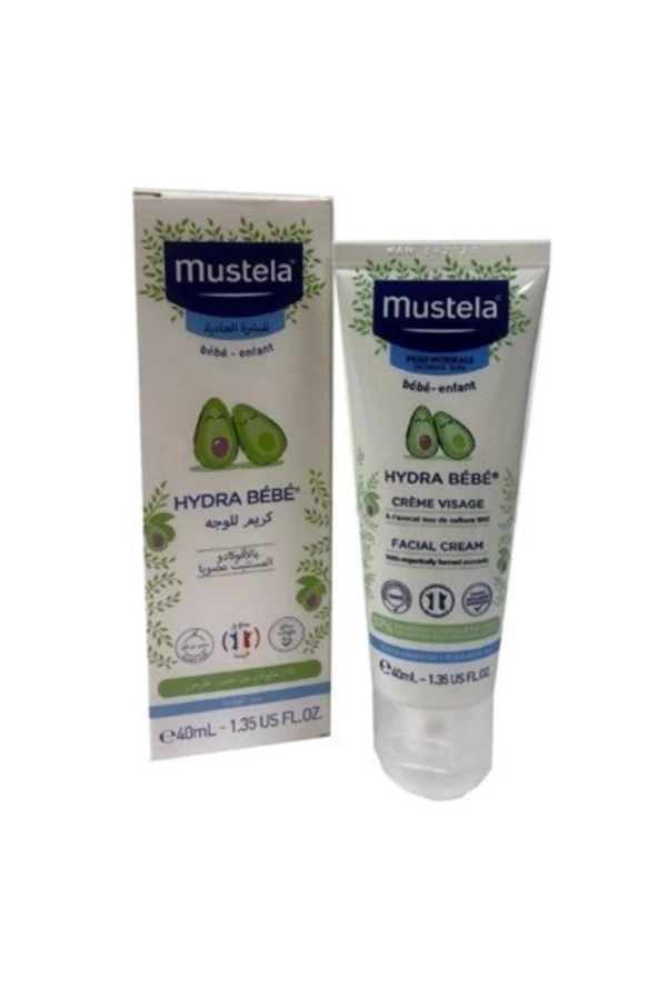 Mustela Hydra Bebe Face Cream 40 ml - Nemlendirici Yüz Kremi