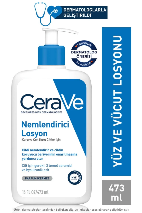 Cerave Nemlendirici Losyon 473 ml