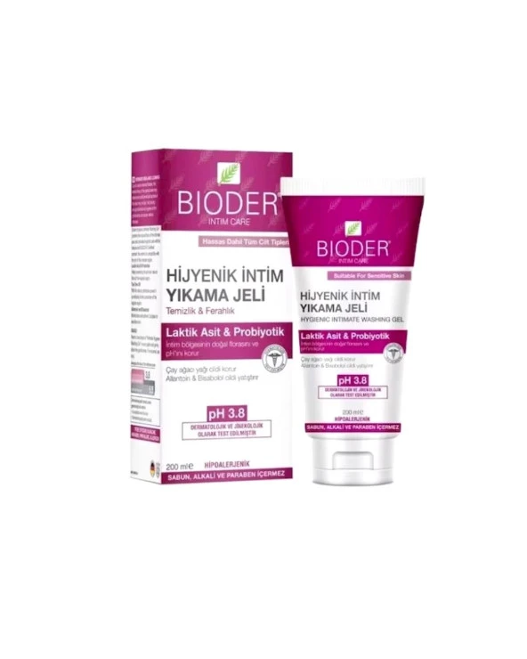 Bioder İntim Yıkama Jeli 200 ml - 1