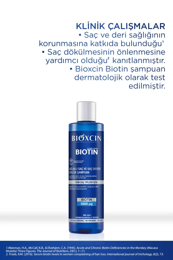 Bioxcin Şampuan Günlük Biotin 300 Ml - Resim 5