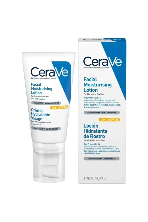 Cerave Nemlendirici Yüz Kremi SPF30 52 ml