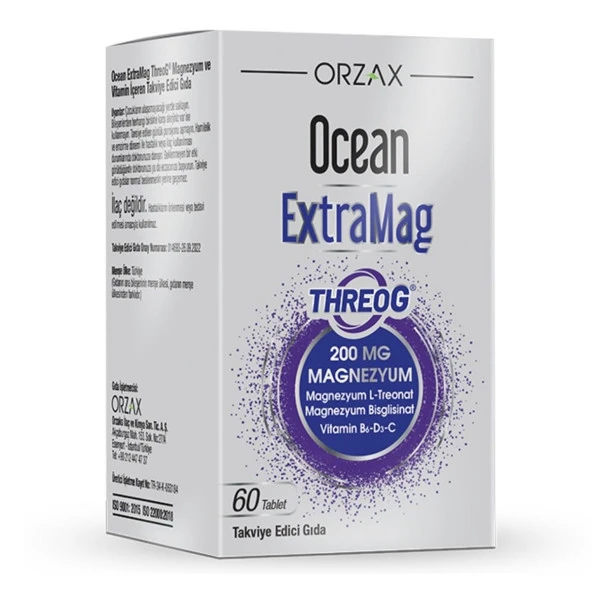 Ocean Extramag Threog 200 mg Tablet 60'lı