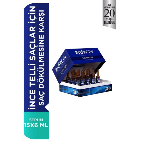 Bioxcin Quantum Saç Bakım Serumu 6 ml x 15