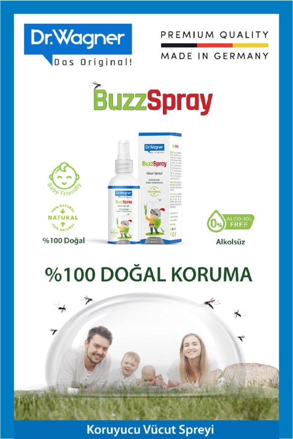 Dr. Wagner BuzzSpray Vücut Spreyi 100 ml