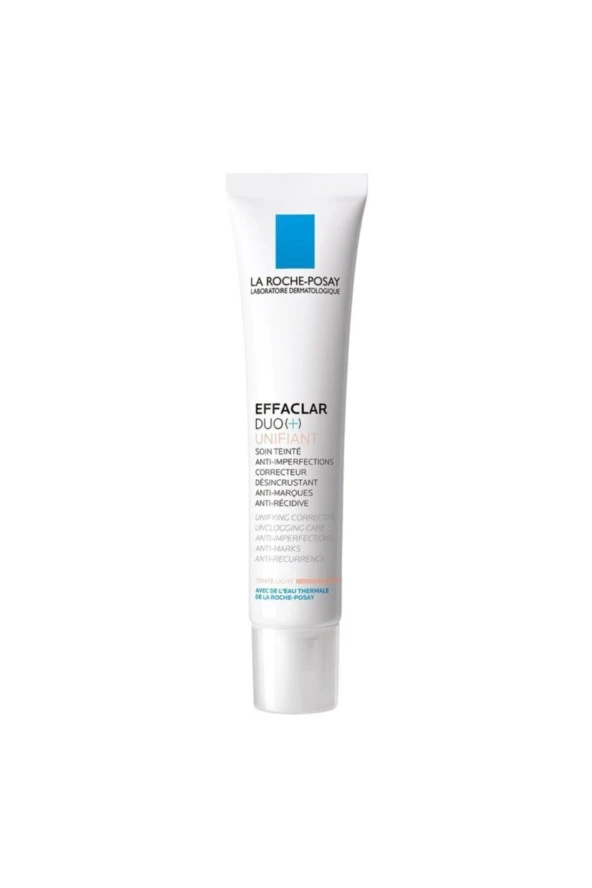 La Roche Posay Effaclar Duo + Cilt Bozukluğu ve Akne Lekelerine Karşı Düzeltici Bakım Teinte Light 40 ml ürün görseli